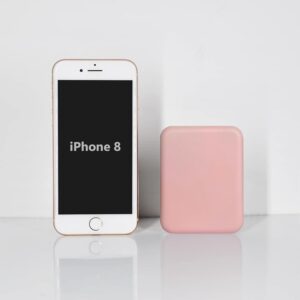 Alternative view of Kintion Pocket Mirror, 1X/3X Magnification LED Compact Travel Makeup Mirror with Light for Purse, 2-Sided, Portable, Folding, Handheld, Small Lighted Mirror for Gift, Pink