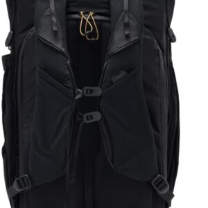 Alternative view of Peak Design Outdoor Backpack 45L, Black, Lightweight Internally-Framed Backpack, Ultra Cinch Roll-Top Design, Ideal for Hikes, Camera Carry and Travel, Versatile Backpack for Men and Women