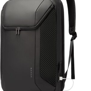BANGE Smart Business Laptop Backpack Waterproof can fit 15.6-17.3 Inch Laptop with 3.0 USB charging port for men and women