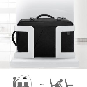 Alternative view of LOVEVOOK Travel Carry on Backpack, Large 40L Personal Item Travel Bag for Men & Women Flight Approved with 3 Packing Cubes, Suitcase Water Resistant Luggage Daypack Business Weekender Bag, Black