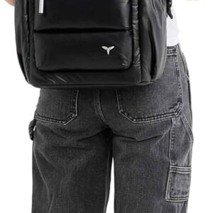 Alternative view of Tesport Medium Laptop Backpack for Women & Men, Travel Backpack with Padded Compartment Fit 14" Computer, Work Business Backpacks College Teacher Bags, Black