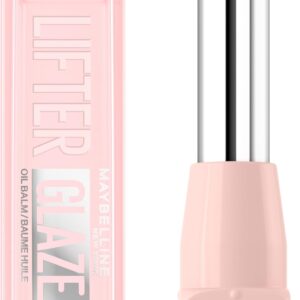 Maybelline New York Lifter Glaze Lip Oil Balm, Up to 24HR Hydration, Plumping for Fuller Lips, Hyaluronic Acid & Acerola Cherry Extract for Ultra-Comfortable Shine, Shade: Pink Drip