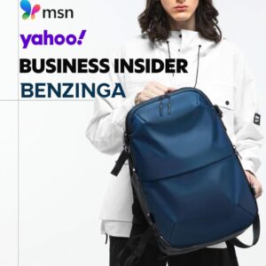 Alternative view of BlackVoyage Vortex Vacuum Seal Travel Backpack 60L Expandable Air Compression System Water Resistant TSA Lock Carry-On Suitcase Luggage Blue AERO - Vacuum Pump Included