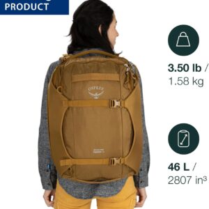 Alternative view of Osprey Sojourn Porter 46L Travel Backpack – Carry-On Compliant Luggage with StraightJacket Compression and Padded Laptop Sleeve – Durable Pack for International or Urban Travel, Koseret Green