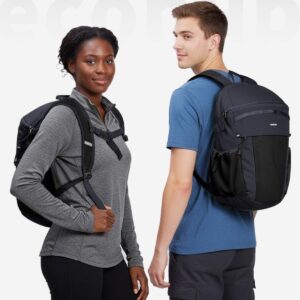 Alternative view of ECOHUB 15L Lightweight Casual Daypack, Packable Backpack for Daily Use, Hiking & Travel, Foldable Small Backpack with Stretch Mesh Pockets, Water-Resistant Nylon, Reflective Design