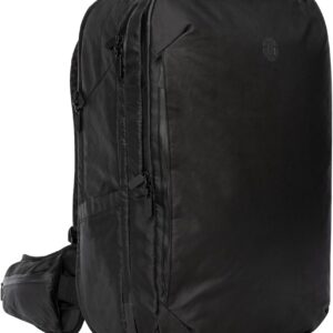 Tortuga 40L Travel Backpack Pro, Black - Large Carry-On Travel Backpack for Men and Women - Durable, Comfortable, Easy to Pack, Airline-Approved Bag with Laptop Compartment