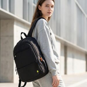 Alternative view of United Airlines Personal Item Bag 17x10x9 Travel Backpack Carry On Flight Approved Ryanair 40x20x25cm Lightweight Waterproof Causal Bookbag for College, Travel (Blue)