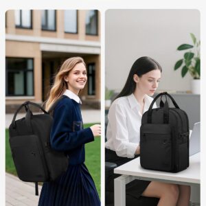 Alternative view of LOVEVOOK 17.3 Inch Laptop Backpack for Women, Travel Carry-On Backpack Purse, College Bookbag for Teen Girls School