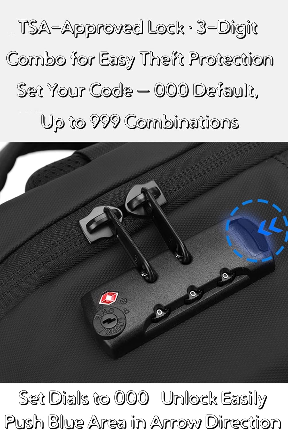 Vacuum Compression Travel Backpack,Anti-Theft Laptop Backpack,Dry Wet Separation,Large Capacity Business&Travel Backpack (Backpack + Air Pump) - Image 7