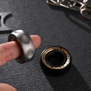 Alternative view of Upgrade EDC Fidget Toys Ring Metal Fidget Toys Adults for Adults Stress Relief ADHD Anxiety Relief ADD/Autism Cool Gadgets Rings for Office Work Study Travel