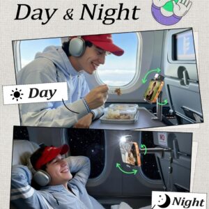 Alternative view of LISEN for Valentines Day Gifts for Kids Teens Boys Him Men Ideas: Airplane Travel Essentials Phone Holder Mount Gadgets for Men Women Long Flight Photographic Lighting Flash Tubes Cruise Essentials