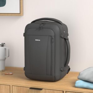 Alternative view of ECOHUB Travel Backpack 18x14x8 Spirit Airlines Personal Item Bag Carry On Backpack 13 Pockets Work Casual Daypack for Men Women Airline Approved Water Resistant Gym Backpack with Charging Port, Black