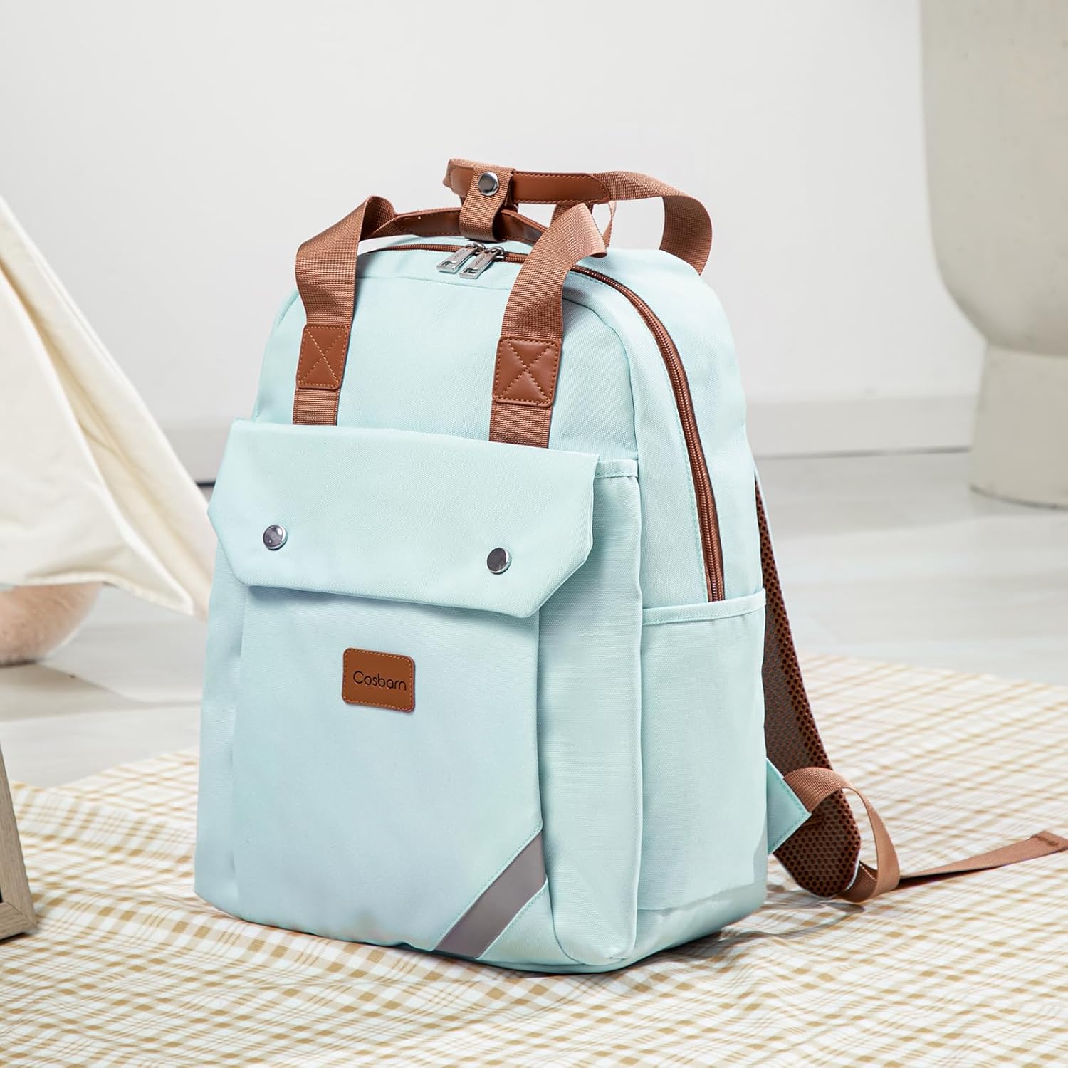 Cosbarn Travel Backpack with External USB Port, Durable Lightweight Backpack with One Laptop Compartment, Large backpack for Travel, College and Daily Use - Image 8