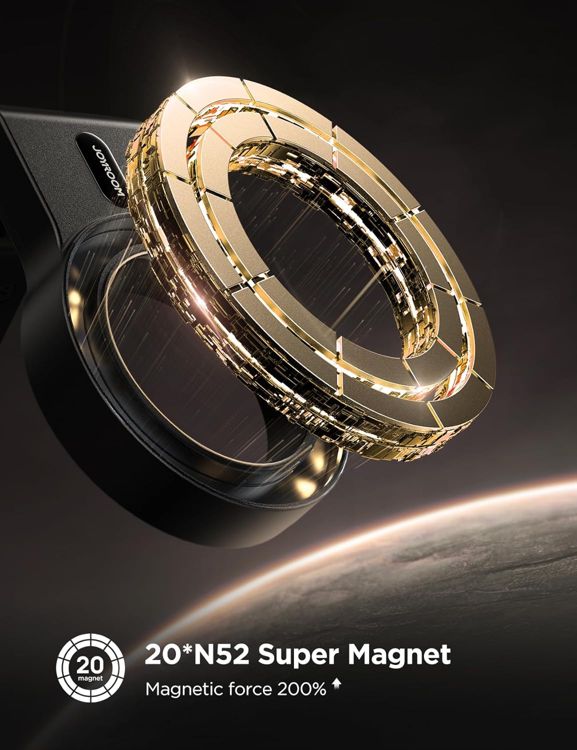 JOYROOM for Magsafe Airplane Phone Holder Travel Essentials,【Unlimited Scenery】 Hands-Free Plane Phone Holder, Airplane Travel Accessories for iPhone 17 Pro Max & Magsafe Case - Image 3