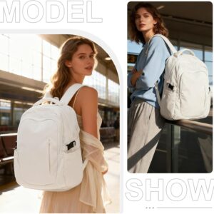 Alternative view of suwasp Large Travel Backpack for Women Men Mochila Airline Approved Carry On Personal Item Backpack Bag Frontier Airlines Personal Item Travel Bag Flight Approved Luggage Backpack - White