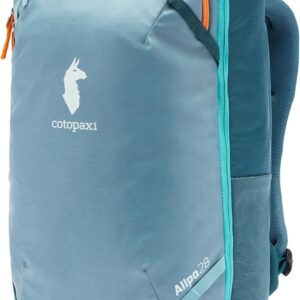 Cotopaxi Allpa 28L Travel Pack, Blue Spruce and Abyss