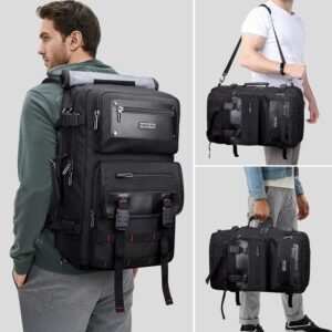 Alternative view of WITZMAN Carry On Travel Backpack for Men Duffle Bags Fit for 17 Inch Laptop Airline Approved Laptop Backpack(B685 Black)