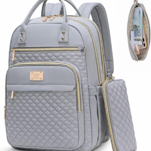 Tealari Laptop Backpack for Women,15.6 Inch Laptop Backpack for Work,Water Resistant Travel Backpack,College Bookbag with Wallet