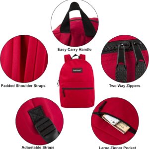 Alternative view of Trail maker Classic 17 inch Backpacks with Adjustable Padded Straps | School Backpacks for Girls, Boys (Red)