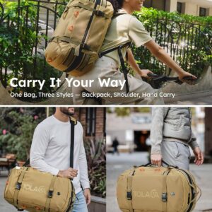 Alternative view of Tolaccea Travel Backpack for Men Women, 40L-50L Carry On Backpack with Wet Dry Compartment, TSA Approved Laptop Daypack Fits 15.6", Convertible Expandable Large Rucksack Duffel Bag for Work Travel