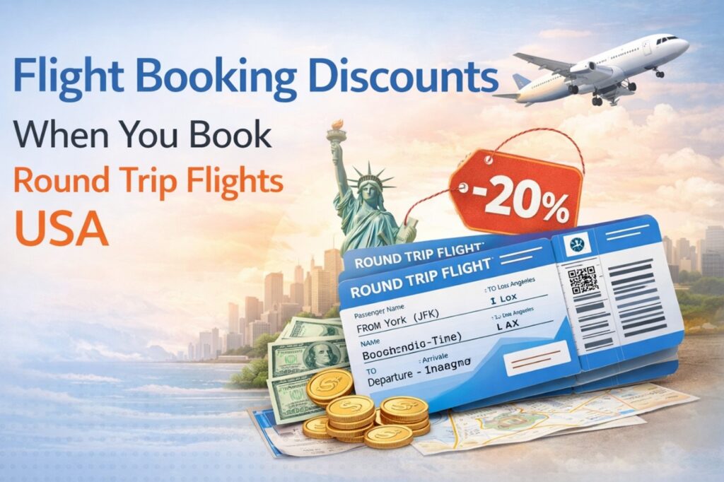 book round trip flights usa