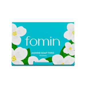 FOMIN - Paper Soap Sheets for Hand Washing - (100 Sheets) Jasmine Portable Travel Soap Sheets, Dissolvable Camping Mini Soap, Portable Hand Soap sheet