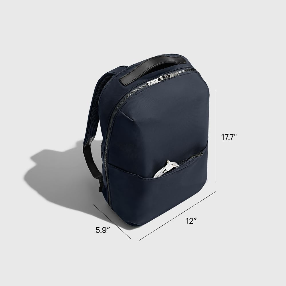 Away Everywhere Zip Backpack, Travel Backpack with Laptop Sleeve, Lightweight & Durable, Travel Essentials, Navy Blue - Image 2