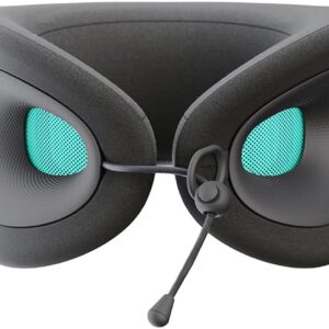 Cabeau Travel Essential Neck Pillow - Fits Most Neck Sizes (11-21 inches) - Evolution X Three Ways to Adjust for Ultimate Comfort on Long Flights (Turquoise)