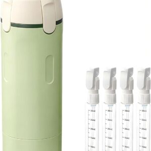 4 in 1 Travel Dispenser,2026 Portable 30ML Travel Bottles for Toiletries,Leak Proof Travel Size Containers,Containers for Shampoo Lotion Conditioner Cream Travels Accessories (Green)
