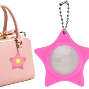 Portable Touch Sensing Accessory, Mini Glow Lamp Keyring, Lightweight Rechargeable Purse Illumination Tool, Fun Travel Gadget