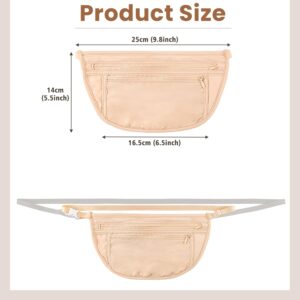 Alternative view of Travel Money Belt for Women - Hidden Anti-Theft Waist Pack, RFID Blocking, Lightweight Travel Fanny Pack for Secure Money Storage