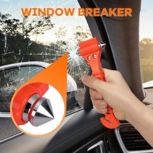 Alternative view of SINSEN Car Safety Hammer Set of 2 Emergency Escape Tool Auto Car Window Glass Hammer Breaker and Seat Belt Cutter Escape 2-in-1 for Family Rescue & Auto Emergency Escape Tools