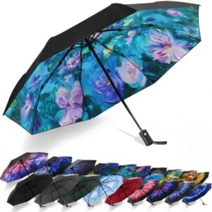 SY COMPACT Travel Umbrella Windproof Automatic Umbrellas Small Compact UV Sun Protection Factory Outlet Umbrella