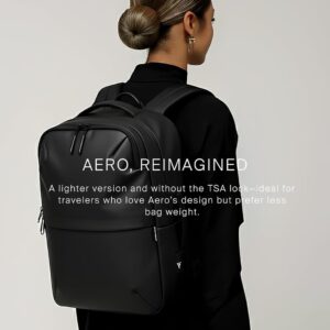 Alternative view of BlackVoyage Vortex Vacuum Seal Travel Backpack 60L Expandable Air Compression System Water Resistant TSA Lock Carry-On Suitcase Luggage Black AERO Lite - Vacuum Pump Included