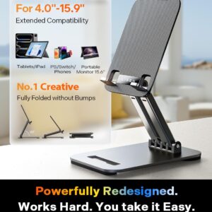 Alternative view of LISEN for iPad Stand Tablet Holder for Desk, Cool Home Office Desk Accessories for Men Women Kids Tablet Gifts, Office Home Essentials Gadgets Portable Monitor Stand for iPad a16 Accessories Switch