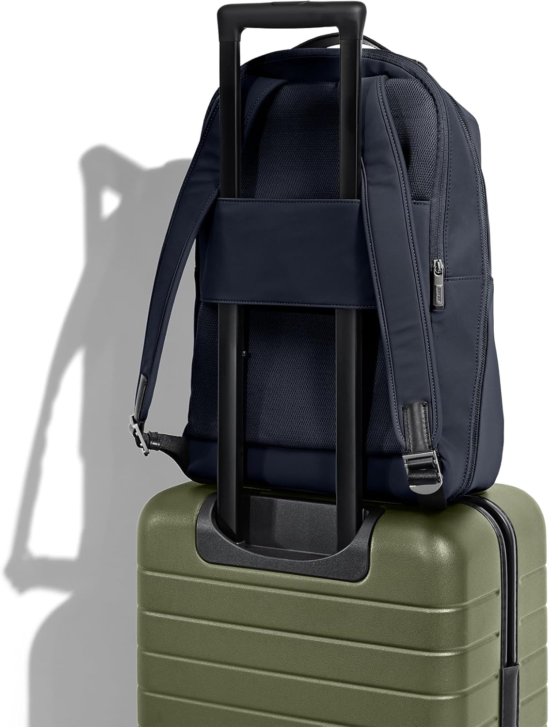 Away Everywhere Zip Backpack, Travel Backpack with Laptop Sleeve, Lightweight & Durable, Travel Essentials, Navy Blue - Image 4