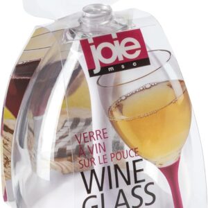 Joie Wine Glass To Go, Portable Wine Glass, Detachable Stem, BPA-free