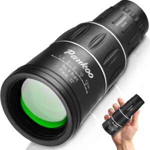 16X52 Monocular, Birthday Gifts for Men Dad Husband Him, Telescope High Powered for Adults, 2023 Power Prism Compact Monoculars for Adults Kids, Gadgets for Men, Valentines Gifts Ideas