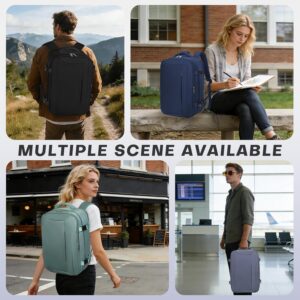 Alternative view of Travel Backpack for Women & Men, 18x14x8 Inches Travel Bag, Airline Approved Weekender Bags, Carry on Backpack, Water Resistant Personal Item Bag, Lightweight Overnight Bag for Business, Trip