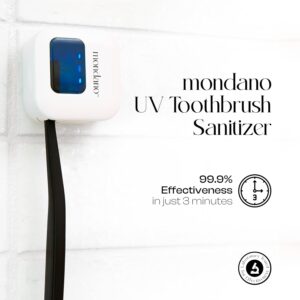 Alternative view of Mondano UV-C Toothbrush Sanitizer and Holder, Toothbrush Case - Manual/Electric Toothbrush Cover for Any Toothbrush Head - Rechargeable Toothbrush Travel Case, Tooth Brush Cover Cap for Home