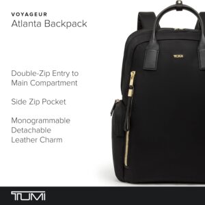 Alternative view of TUMI - Voyageur Atlanta Backpack - Travel Backpack for Women - For Business, Commute - Holds Up to 17" Laptop - Black & Gold Hardware