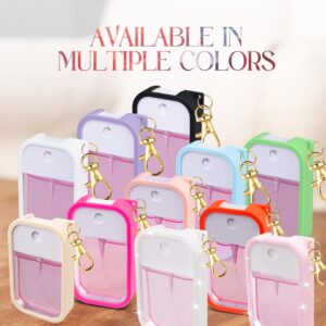 Alternative view of VANEST Silicone Case Compatible with Touchland Hand Sanitizer Spray, Protective Case with Keychain for Spray 1 fl oz