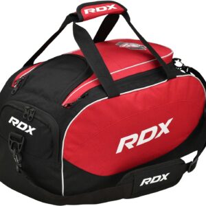 RDX 50L Gym Bag with Ventilated Shoes Compartment, All In One Backpack Duffle Holdall, Fitness Sports MMA Boxing Yoga Swim Gear Sportswear Bag, Weekend Overnight Travel Hiking Rucksack for Men Women