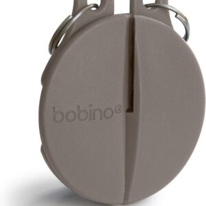 Bobino Zipper Clip | Anti Theft Purse & Backpack Lock | Anti Pickpocket | Travel Essentials | Purse and Backpack Safety | Travel Safety | 2 Pack Slate