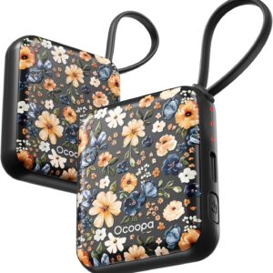 OCOOPA Hand Warmers Rechargeable, Smart Temp Control,100℉ -126℉, UL Safe, 7H*2 Long Battery, Small Palm-Sized Slim Fits Gloves, Purse, Camping, Travel, Cold Hands Gifts Women,UT5 Nano