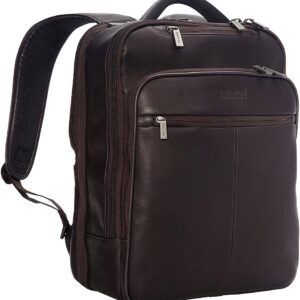 Kenneth Cole REACTION Out Of The Bag Manhattan Colombian Leather RFID 15.6" Laptop Briefcase