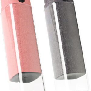Touchscreen Screen Cleaner Kit 2 Pcs, Phone, Tablet and Car Screen Cleaner, Two in One Spray and Microfiber Cloth(Grey&Pink)