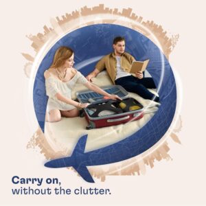 Alternative view of Shacke Premium 5 Packing Cubes Set - Lightweight Mesh Travel Luggage Organizers with Laundry Bag, 5-Piece Suitcase Storage System (Black)