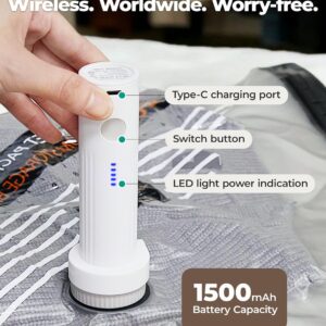 Alternative view of BAGSMART Rechargeable Wireless Pump Travel Storage Bags Set, Portable Space Saver Bags for Travel & Home, Vacuum Compression Seal Bag for Clothing- 18 combo bags