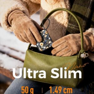 Alternative view of OCOOPA Hand Warmers Rechargeable, Smart Temp Control,100℉ -126℉, UL Safe, 7H*2 Long Battery, Small Palm-Sized Slim Fits Gloves, Purse, Camping, Travel, Cold Hands Gifts Women,UT5 Nano